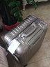RIMOWA日默瓦Original21寸铝镁合金行李箱旅行箱拉杆箱登机箱 钛金色 21寸 【适合3-5天短途旅行】 实拍图