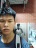 花花公子（PLAYBOY）背包男士休闲双肩包时尚大容量防水耐磨书笔记本电脑女学生书包 款式三【米白蓝】16英寸电脑隔层 实拍图