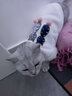 华元宠具（hoopet）猫咪衣服防掉毛幼猫小猫宠物德文猫猫冬季毛衣秋冬无毛猫保暖外套 三只猫2脚小外套（白） M：胸围35-40cm（建议约5-7斤） 实拍图