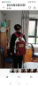 米诺娅书包女韩版高中生日系初中生大容量减负双肩包男港风大学生背包 大号红色+老鼠挂件 晒单实拍图