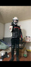 杜汉（DUHAN）摩托车骑行服男女四季情侣款赛车服越野机车皮衣秋冬季款防摔外套 D-2168红白男款 M 实拍图