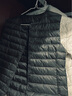 鸭鸭（YAYA）轻薄羽绒马甲女冬装短款内胆时尚女款马夹外套背心K 黑色 M 160 实拍图