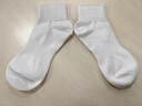 俞兆林10双装白色短袜子男士秋冬季薄款纯色防臭学生男生船袜 实拍图