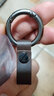 周末先生汽车钥匙扣真皮个性原创男人士挂腰现代简约时尚锁匙挂件圆环大众 013黑+013深棕（两个） 实拍图