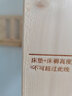 骏胜 实木上下床双层床多功能组合上下铺松木床高低床母子床双人床 梯柜款上1.0下1.2 实拍图