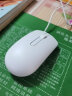 戴尔（DELL） 鼠标有线 笔记本电脑台式机通用 键盘鼠标 USB光电MS116鼠标KB216键盘 MS116鼠标 白色 实拍图