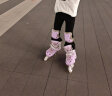 斯威（SWAY） 轮滑鞋儿童溜冰鞋男女童初学者套装滑轮鞋滑冰旱冰鞋成人直排轮 莫紫八轮全闪【专业头盔护具】一体支架 M(适合6-12岁)平时鞋码31-36 晒单实拍图