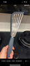 瑞士力康（KUHN RIKON）炒菜铲子硅胶铲子不粘锅耐高温锅铲家用炒菜煎饼蝴蝶铲 月石灰 实拍图