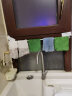 kelaieNkelaieN太空铝毛巾架单杆毛巾杆浴室卫浴卫生间挂件免打孔浴巾架 砂银3801-700（长700mm）免打孔 实拍图