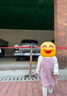 戴维贝拉（DAVE＆BELLA）女童连衣裙儿童公主裙小童假两件衣服女宝宝裙子2025秋季新款童裙 灰紫色【DB1248265】 90 cm（建议身高80-90cm） 实拍图