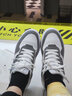 李宁板鞋男鞋秋冬新款低帮增高情侣经典百搭潮流滑板鞋透气运动休闲鞋 鲨鱼灰/标准白【店内热售】 41.5 (260mm) 实拍图