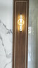 幸福来敲门全铜新中式壁灯客厅背景墙灯中国风走廊过道书房卧室床头壁灯 A款铜本色一对55CM 实拍图