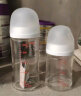 贝亲奶瓶 奶瓶新生儿 婴儿奶瓶 宽口径玻璃奶瓶 自然实感 含衔线设计 160ml 0-3个月 +240ml3-6月+S 实拍图
