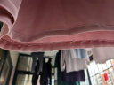 浪莎冰丝睡裙女夏季薄款短袖冰丝性感睡衣裙高档可外穿2023新款家居服 粉色冰丝裙 2XL[建议125-135斤] 晒单实拍图