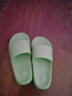 惠夫人拖鞋男室内夏季防滑软底洗澡家用情侣平跟女士家居家浴室凉拖鞋 【厚底/软】卡其 38-39 （适合37-38码穿） 实拍图