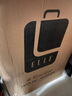 ELLE行李箱法国时尚品牌拉杆箱铝框防刮万向轮出差密码锁旅行箱 红色【拉链款】 24英寸 【需托运 | 5天旅程】 实拍图