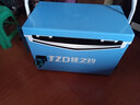 佳之钓钓鱼箱超轻新款多功能可坐免安装便携钓渔箱子全套钓箱配件 32L 【平盖竞技款】套餐六【蓝】 实拍图