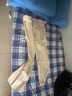 罗蒙（ROMON）夏季休闲裤男新款阔腿直筒宽松休闲轻奢垂坠感西装裤百搭长裤子男 卡其 XL 180(身高175\体重140-160) 实拍图