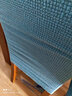 乐全弹力椅子套罩垫子靠背一体四季通用凳子套餐桌座椅垫套装家用餐厅 西湖蓝 椅套 实拍图