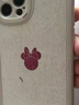 迪士尼适用苹果手机壳卡通可爱简约个性创意新款高端皮纹外壳情侣男女款液态硅胶软壳防摔镜头全包保护套 相框小羊皮【古董白】油画米妮头像-241791 iPhone14 实拍图