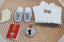 基诺浦（ginoble）宝宝学步鞋24夏季软底透气婴儿凉鞋男女8-18个月儿童机能鞋GB2203 白色/浅灰色/纯净蓝 120mm 脚长11.6-12.4cm 晒单实拍图