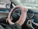 OGE 汽车方向盘套冬季毛绒可爱猫耳装饰女款防滑冬天把套 晒单实拍图