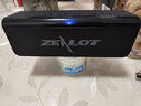 狂热者（ZEALOT） S32MAX蓝牙音箱手机重低音炮蓝牙音响迷你车载户外便携插卡家用电脑收款播报小音响 黑色【单喇叭10W】简易版 实拍图