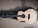 卡马（KEPMA）卡普马F0GA/FS36卡玛民谣吉他初学者儿童单板旅行入门加振电箱 FS36E原木色-36英寸加振电箱款 实拍图