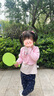 艾舞戈儿童舞蹈服长袖小外套女童跳舞披肩练功服上衣 粉色-厚绒 M码 实拍图