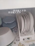 家の物语（KATEI STORY）日本进口厨房碗碟收纳架塑料餐盘整理储物柜置物架餐具水槽沥水架 盘子收纳架 宽款 1个装 实拍图