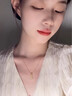 施洛甄（SHILUOZHEN）和田玉竹节项链女彩金色首饰生日礼物情人节礼物送女友老婆 和田玉有你竹够项链【七仓直发】 实拍图