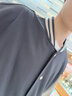 GENIOLAMODE[敖瑞鹏代言]棒球服男士重磅拼色美式复古夹克外套男装 深灰 M 实拍图