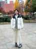 李宁羽绒服男女新款运动时尚防风透湿宽松80%鸭绒外套AYMU239 实拍图