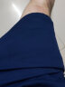 李宁（LI-NING）短裤男士跑步休闲运动裤夏季冰丝速干五分裤透气健身宽松篮球裤子 墨水蓝 速干（口袋拉链） XL/180（建议150斤-160斤） 实拍图