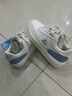 匹克板鞋男鞋冬季空军一号小白鞋薄底德训鞋子男轻便休闲女鞋运动鞋男 【女款】米白/月兰 37 实拍图