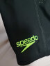 速比涛（Speedo）大标logo系列 抗氯速干经典及膝游泳裤男 809529A838 鲜黄色 32 实拍图