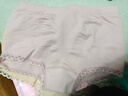 浪莎（LangSha）内裤女平角裤中腰四季收腹无缝提臀女短裤无痕裤衩包臀 肤色+粉色平角 2条 均码 （100-140斤建议） 实拍图