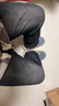 顶峰保罗（Dingfengbaoluo）美式牛仔裤男冬季高街直筒宽松加绒加厚阔腿长裤DFS05JR黑灰S 实拍图