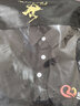 源于衣夏季工作服定制工衣POLO短袖衣服印字T恤文化衫广告衫logo刺绣男 黑色 3XL 实拍图