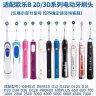 狮护 适配博朗欧乐B/oralB电动牙刷头D12D16D100P2000P40003709等通用刷头 多角度+护龈洁净（升级独立包装8支组合装） 8支 小巧圆头 实拍图