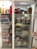 Lissa 保鲜盒套装 冰箱收纳盒食品级专用塑料冷冻盒水果蔬菜透明储物盒 大号6.2L4个装-蔬果可沥水保鲜盒 实拍图