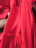 赫伊莎 大红布料面料 结婚喜事红色腰带棉布料 开业剪彩揭牌红绸布料 棉质红布 0.7m*3m一片 实拍图