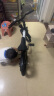 凤凰（Phoenix）儿童自行车6-12岁学生车中大童山地车男女单车脚踏车16寸 武士黑 晒单实拍图