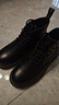 百丽黑曜石勇士厚底休闲加绒靴子户外工装马丁靴A1764DD4 黑绒里 38 实拍图