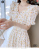 妹丫2025春夏旗袍敬酒服新娘红中式订婚礼服连衣裙结婚高级感蕾丝裙子 酒红色 S 实拍图