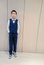 衣诺坊儿童西服套装男童马甲套装六一演出服男生主持人礼服花童走秀西装 实拍图