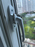 顶谷豪华月牙锁塑钢门窗钩子锁铝合金窗户锁扣钩锁五金配件推拉窗锁平移窗搭扣 左方向+单玻钩【1把】 实拍图