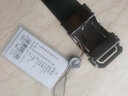 金利来（Goldlion）皮带男士腰带男真皮自动扣高档轻奢侈商务休闲名品牌2025年最新款 外扣【品牌礼盒】头层牛皮 110cm 官方授权 假一赔十 实拍图