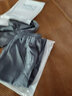 帛米图（BOMITU）冰丝裤子男夏季薄款休闲长裤潮流百搭男士工装宽松束脚速干九分裤 束脚深灰＋束脚深灰 XL 125-145斤 实拍图