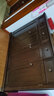 方寸毫厘 鞋柜 实木鞋柜玄关柜入户门厅柜美式乡村多用途储物柜实木家具 四门鞋柜 深胡桃色（长1.4米） 柜体整装发货 实拍图